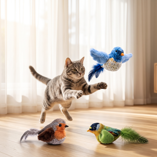 Wingmate - Interactive Flying Bird Cat Toy