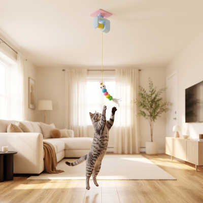 Bounce Bug — Automatic Hanging Cat Toy